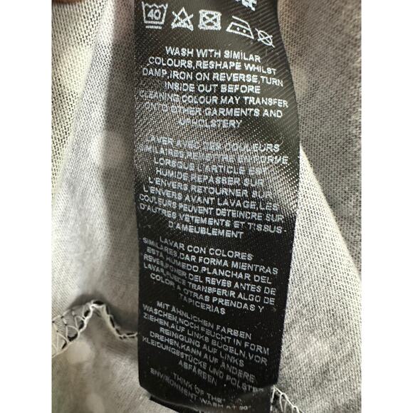 ASOS womens v-neck wrap dress black & white polkadot bohemian whimsigoth Plus SZ - Picture 6 of 10